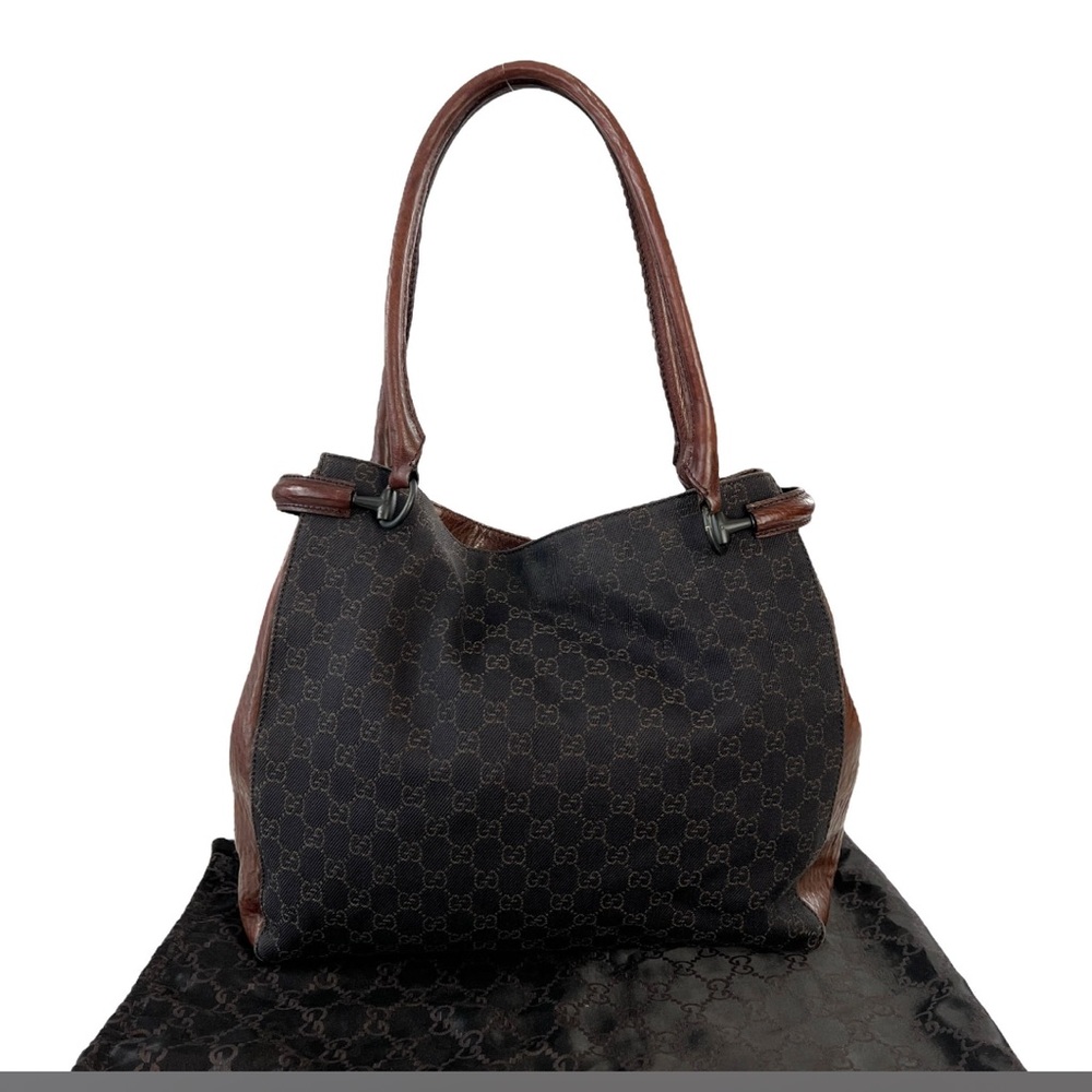 Vintage Gucci denim tote